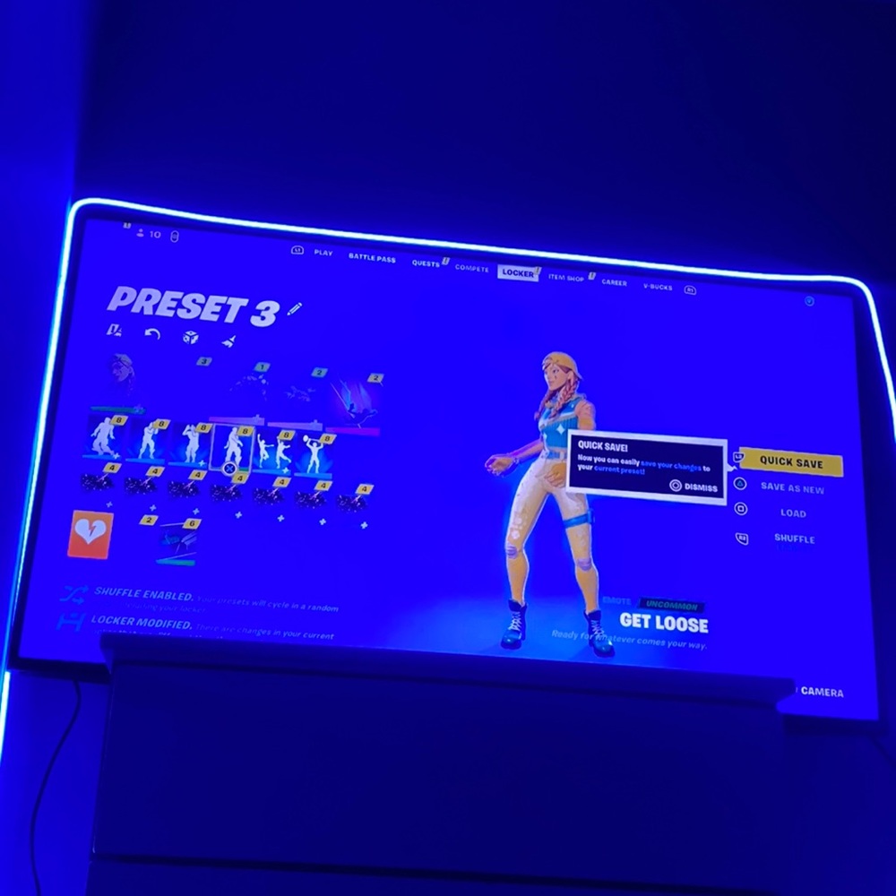 My fortnight account